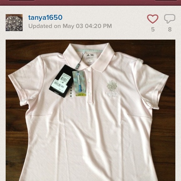 Two golf shirts and one jcrew spaghetti strap top