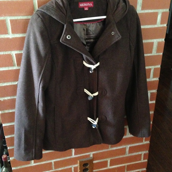 Dark brown coat
