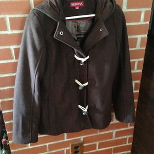 Dark brown coat