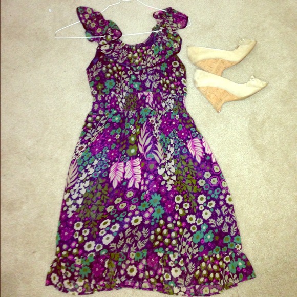 Floral summer dress