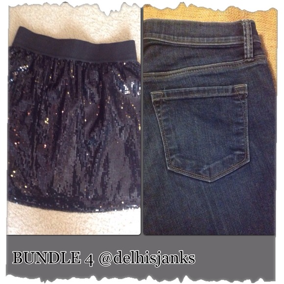 Romeo and Juliet Couture Dresses & Skirts - ❤BUNDLE 4 @delhisjanks❤ Black sequin skirt!