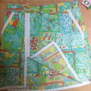 ❌SOLD❌REDUCED Lilly Pulitzer Patch-Print Skort
