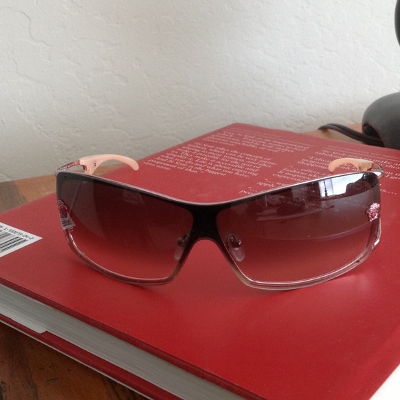 Pink Versace sunglasses