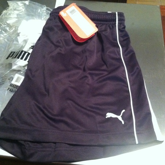 Navy blue PUMA shorts