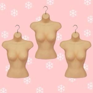Half torso hollow back mannequin ONLY 2 AVAILABLE