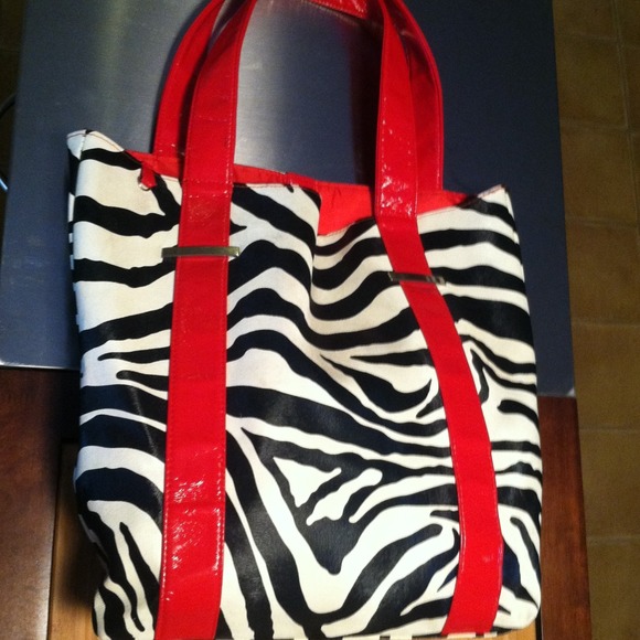 Zebra book tote/ shoulder bag - Picture 1 of 3