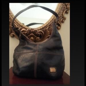 Jones New York Leather Bag. Gently used (Like NEW)