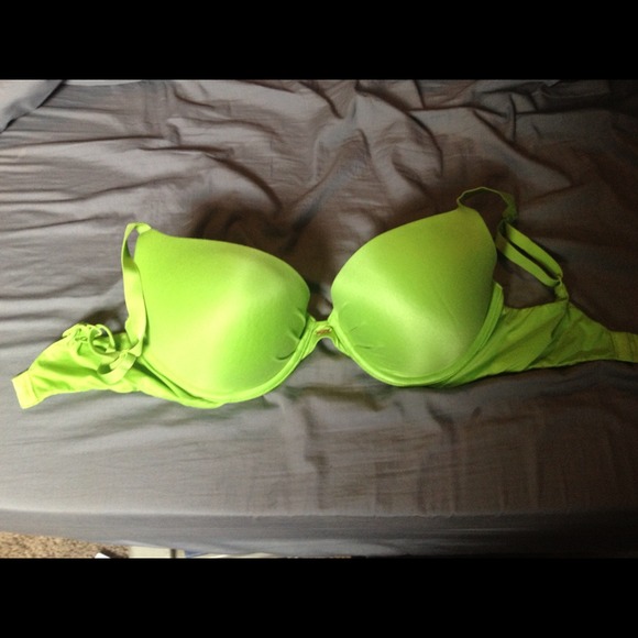 💢Sold in bundle💢Victorias Secret lime green bra