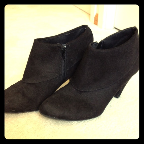 Little black booties