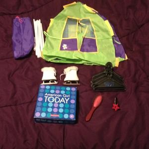 American Girl ice skates