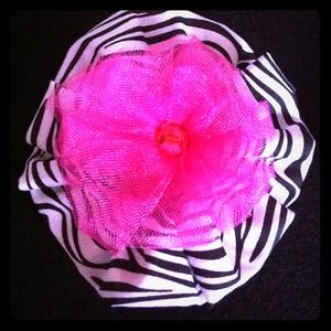 Handmade hair flower clips