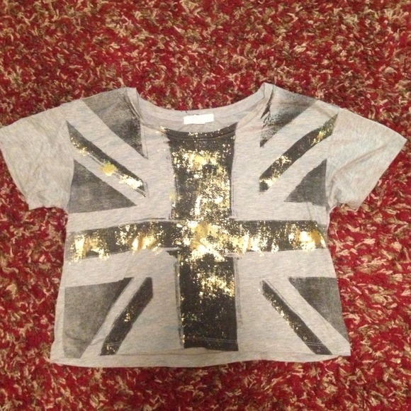 British crop top🇬🇧Size M