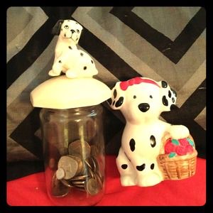 Dalmatian piggy banks 🐾🎈