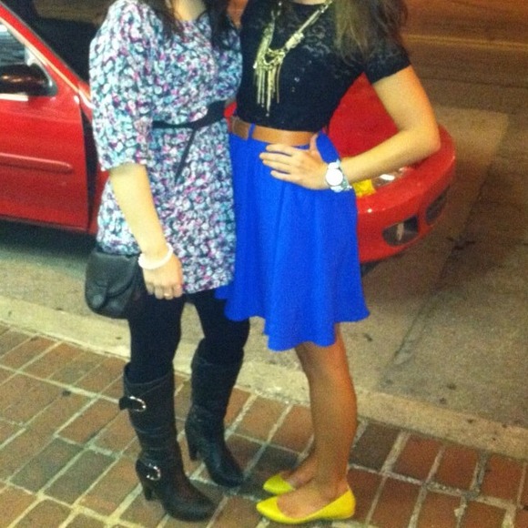 🔴SOLD🔴 blue skirt - Picture 2 of 4