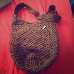 Brown shoulder bag