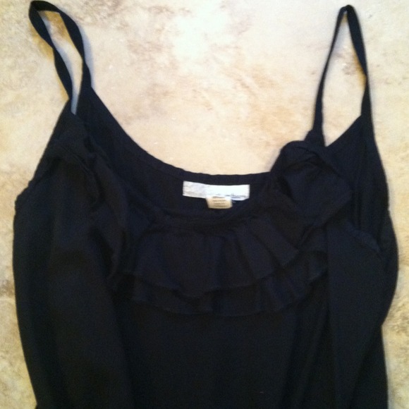 Derek Hearts Black Pants Romper size Med - Picture 3 of 4