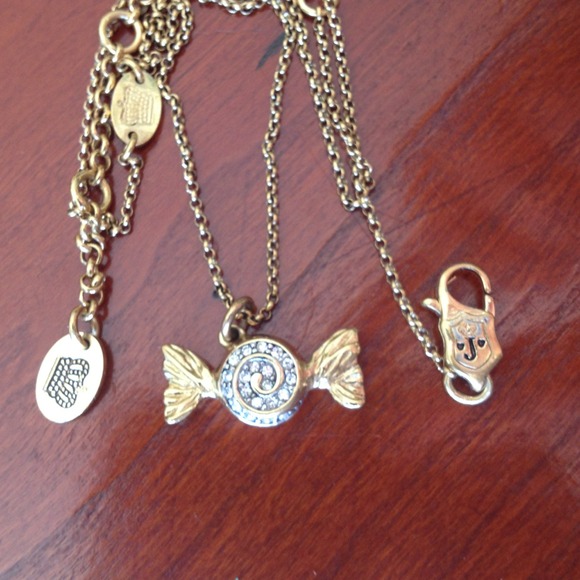Juicy Couture candy pendant necklace