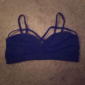 LF criss-cross bandeau top