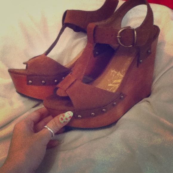 💋light brown wedge