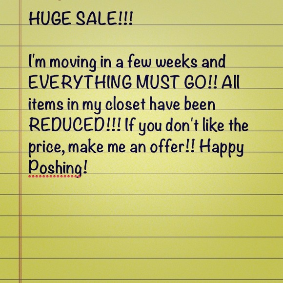 EVERYTHING REDUCED!!!