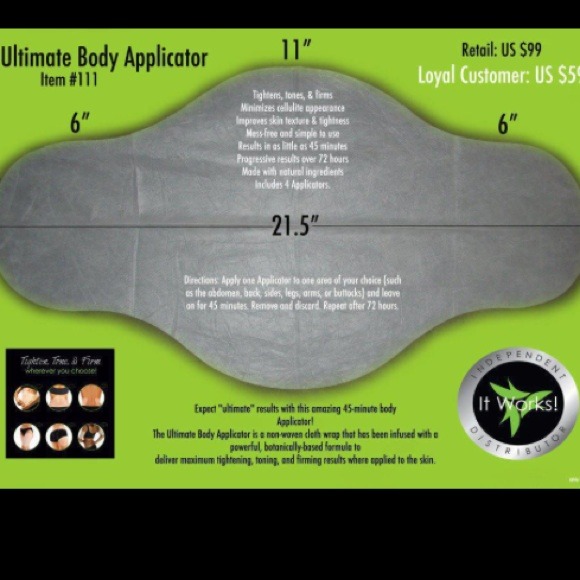 The ultimate body applicator