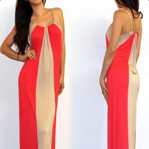 Color block Maxi