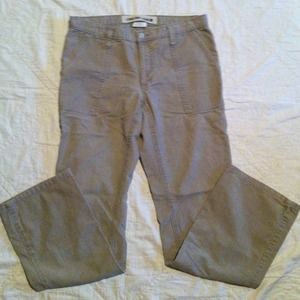 Gap beige corduroy pants. Size 8. Long and lean