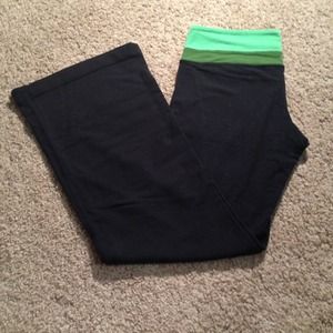Lululemon groove pants and gap halter dress