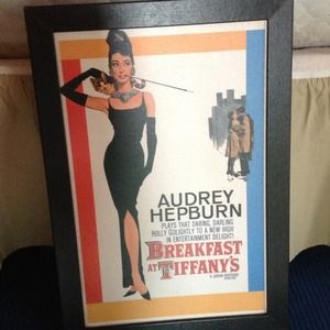 Audrey Hepburn movie poster