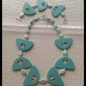 Turquoise handmade one of a kind set STUNNING LOOK