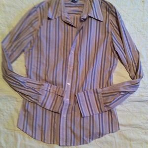 Striped button down shirt by Old Navy. Size XS