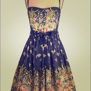 Retro floral sundress