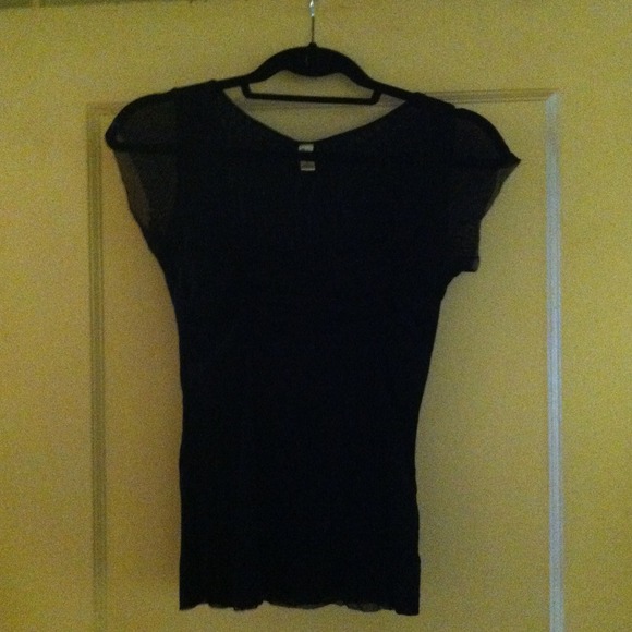 Double layer sheer top!