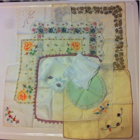 MORE vintage hankies!