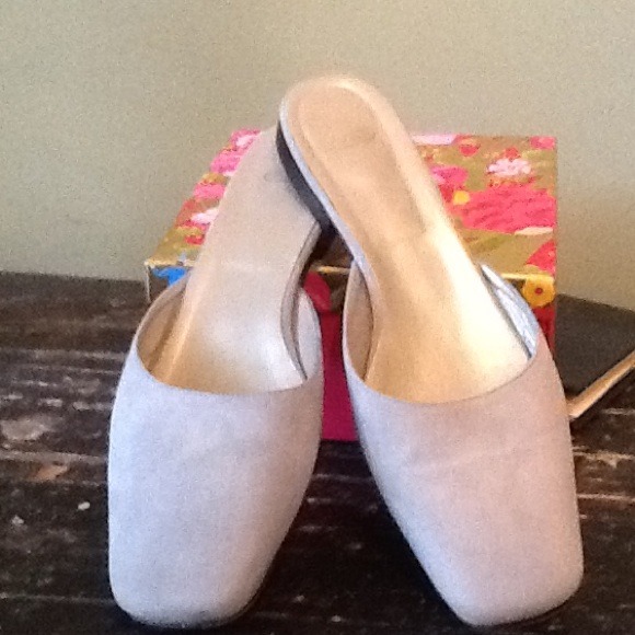 🎈REDUCED!🎈Coach light blue mules