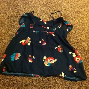 Floral tank top