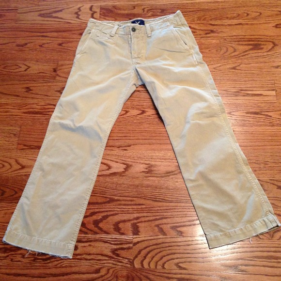 American eagle mens khaki pants