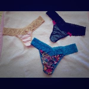 3 Hanky Panky thongs