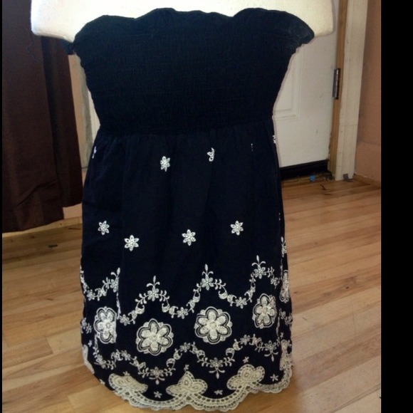 Black summer dress