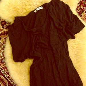 T by Alexander Wang Charcoal Pocket Tee