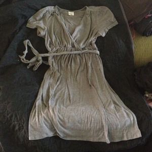 Motherhood Maternity Gray Dress