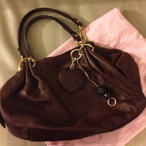 On Hold! Soft brown leather Juicy bag