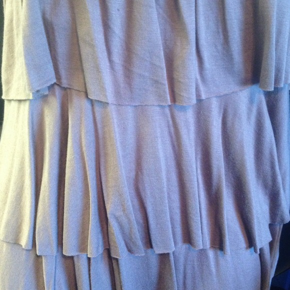 ❗❗SOLD❗❗Chocolate brown ruffle top - Picture 4 of 4