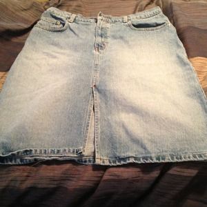 Jean Skirt