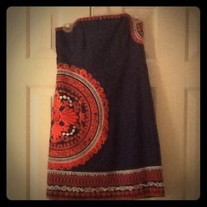 Lilly Pulitzer Strapless Dress