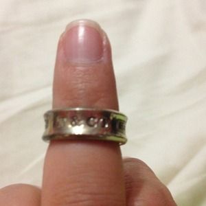 Tiffany & Co. Sterling silver ring