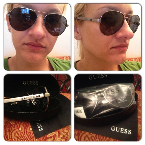 Brand New GUESS Aviator Sunglasses main image 4