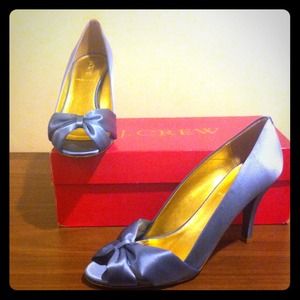 Martina satin peep toe ◆JUST REDUCED  ◆