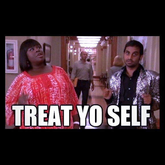 Listen to Tom and Donna, Treat Yo Self!