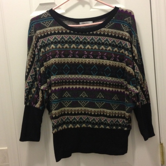 💥REDUCED💥 Oversized tribal print sweater